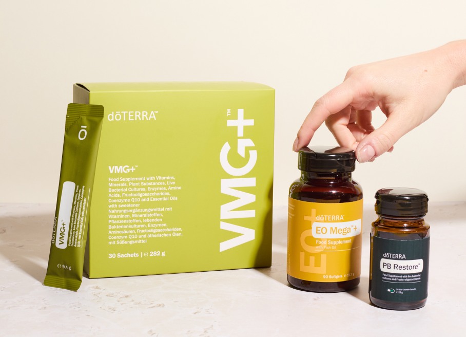 doTERRA VMG+™, EO Mega™, PB Restore™, PB Assist+™. » Uleiuri Esentiale doTERRA