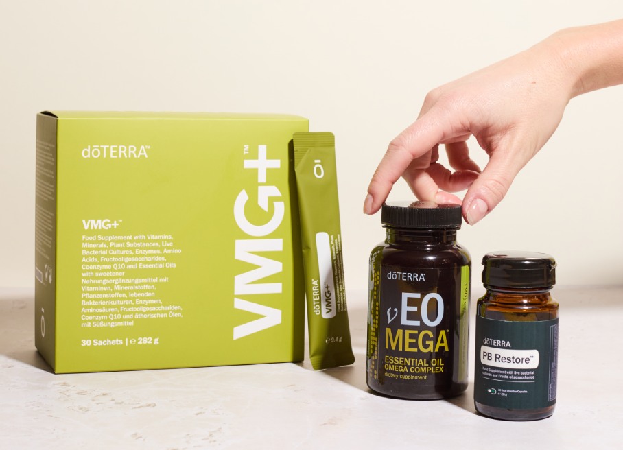doTERRA VMG+™, EO Mega™, PB Restore™, PB Assist+™. » Uleiuri Esentiale doTERRA