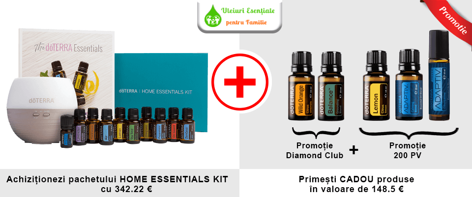 Home Essentials Kit doTerra » Uleiuri Esentiale doTERRA